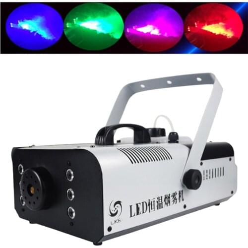 220v~240v Effects Smoke Machine Constant Temperature Smoke Machine Colorful Stage Spray Machine Small Dry Ice Smoke Machine