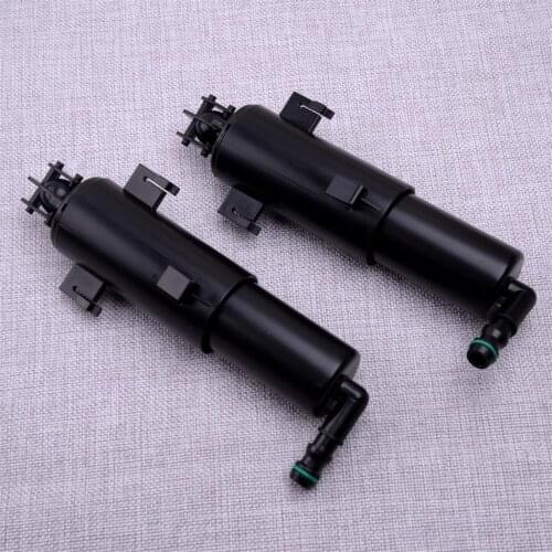 2Pcs Front Headlight Washer Cylinders Nozzles Jets Fit For BMW 3 E90 E91 E92 E93 2005-2010 61677179311 61674449335 61677117845