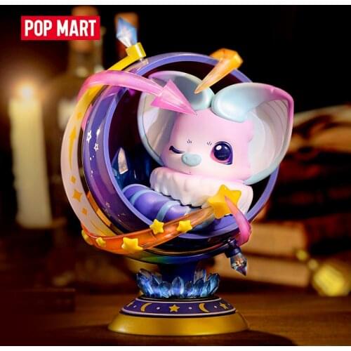 POP MART Yoki Star-Globe Toy Figure Cute Kawaii Vinyle Toy Birthday Gift Kid Toy