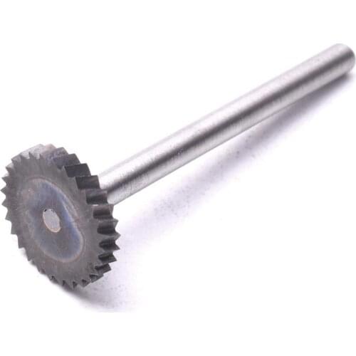High Hardness Tungsten Steel Cutter Tool 3mm Shank 12mm Blade Grinding Head Rotary File Burr Abrasive Tool