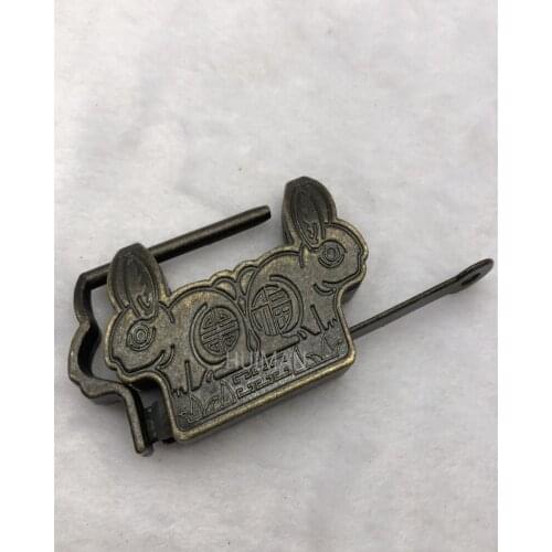 China Copper Statue Lock Metal Crafts Home Decoration