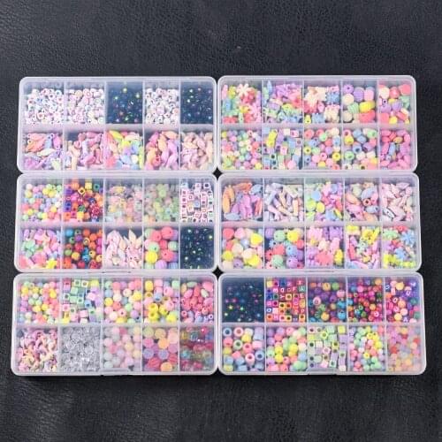 Bear Pumpkin Snowflake Dolphin Leaves Butterfly Starfish Shell Diy Charms Star Heart Letter Beads For Jewelry Making Supplies