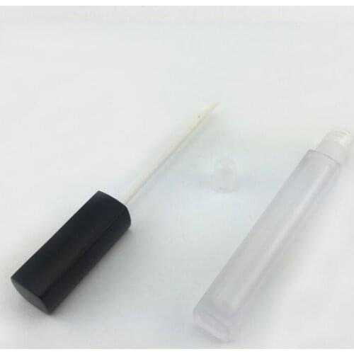 2017 New 200pcs 4 ml empty clear lip gloss containers square shape cap, 4 ml empty lip gloss tube