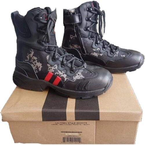 Shoes boots combat boots mountain wilderness trekking hiking slip-resistant shoe laces