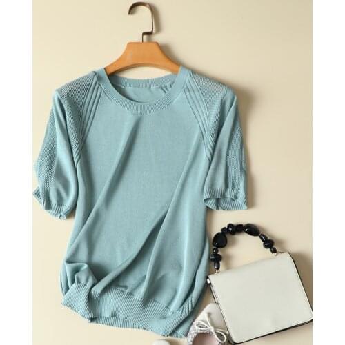 ONEIGHTWENTY Women's Knitted T-shirts