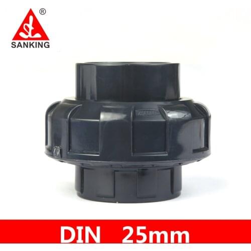 Sanking 25mm PVC Union Coupling Joint For Water Supply Aquarium Tank Tube Adapter Garden Water Connectors