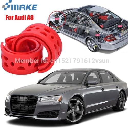 SmRKE For Audi A8 High-quality Front /Rear Car Auto Shock Absorber Spring Bumper Power Cushion Buffer
