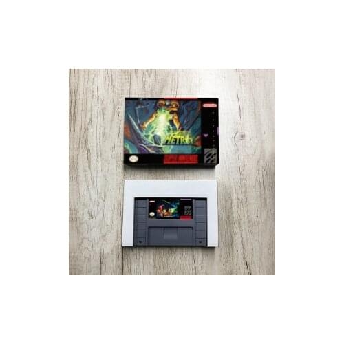 Super Hyper Metroided Version - USA Version RPG Game Card Battery Save With Retail Box