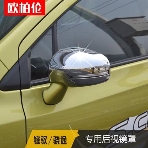 High-quality ABS Chrome Rearview Lens Cap Decoration Cover For Suzuki SX4 S-Cross S Cross 2014-2018 Car-styling Car-covers