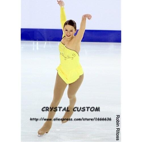 Women Figure Skating Dresses Graceful New Brand Ice Skating Dresses For Competition DR4132