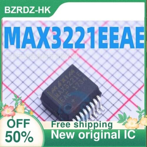 2-10PCS/lot MAX3221 MAX3221EEAE MAX3221E SSOP16 New original IC