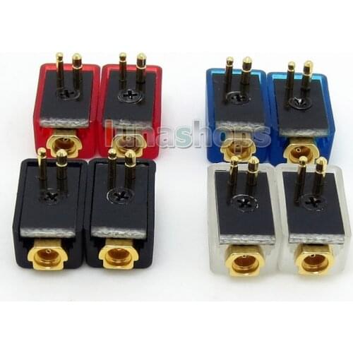1pair Best Version IEM Earphone Pins Converter Adapter For Etymotic ER4B ER4PT ER4S ER6I To Shure Port LN004692