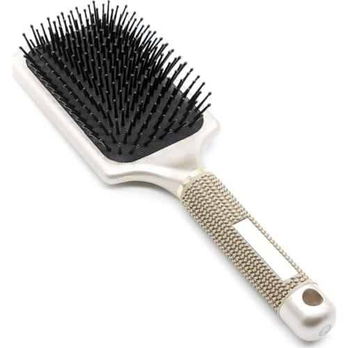 1PCS Hair Salon Scalp Massage Comb Hair Growth Improvement Anti-hair Loss Hair Brush Anti-static Avoid Tangled Comb Paddle Brush
