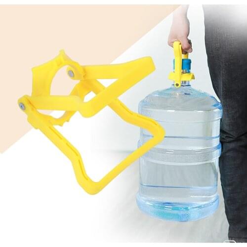 1 pcs Plastic Bottled Water Handle Energy Saving Thicker Double Pail Bucket Lifting Carrier Water Holder