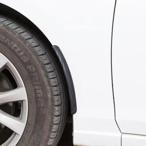 2 Pcs Car Fender Flares Arch Wheel Eyebrow Protector/mudguards Sticker Universal