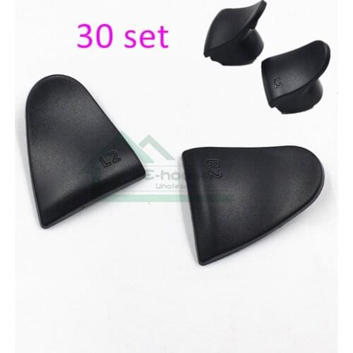 30 set Anti-slip L2 R2 button Extender Lengthened Extended Buttons cap cover for PS5 Controller LR buttons