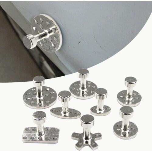 8Pcs Car Dent Puller Pull Car Body Repair Tool Suction Cup Repair Car For Dents Kit Inspection Product Diagnostic Tool Accessory