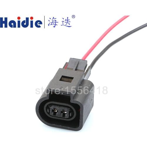 5sets 2pin VW Auto electric plug 6N0973702 ABS speed sensor connector 6N0 973 702