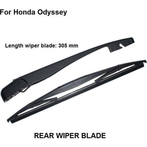 For Honda Odyssey 2003-2005 MPV Rear Window Windshield Wiper Arm + Blade Set