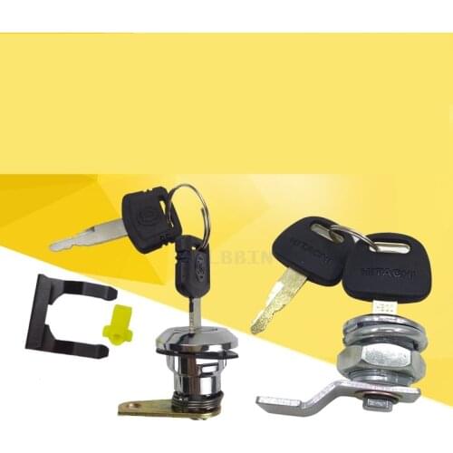 For HITACHI ZX EX/ZAX60 70 120 210 240 Excavator side door lock core cab door lock core excavator accessories