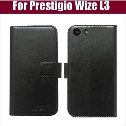 Hot sale! Prestigio Wize L3 Case, High Quality Fashion Flip Leather Protective Case For Prestigio Wize L3 Cover Phone Bag