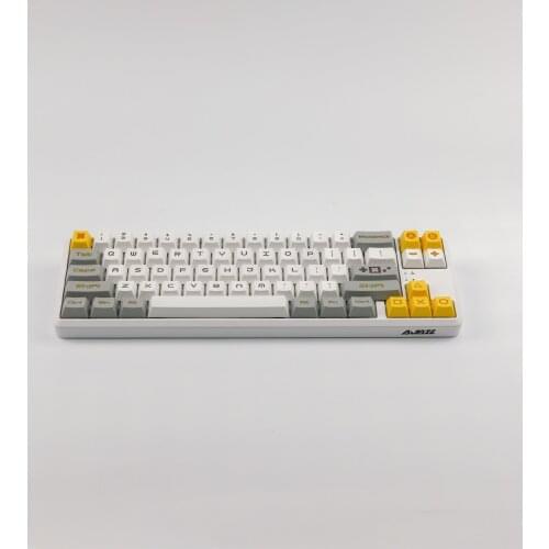 PBT Retro Game Keycaps 131Keys DYE Sublimated Mechanical Keyboard Key Cap Cherry Profile For MX Switch
