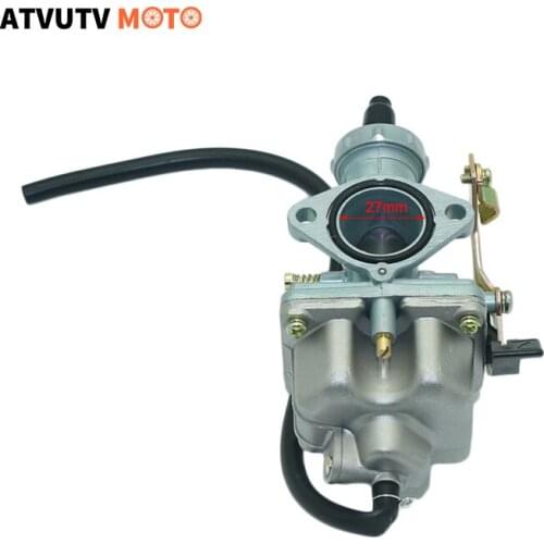 PZ27 Carburetor 27mm Cable Choke Carb For Honda CG125 125CC 150cc 200cc 250cc Taotao SunL Roketa Motorcycle Dirt bike