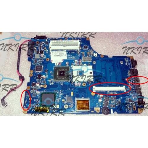 KSWAA LA-4982P KTWAA K000092130 LA2 K000086470 LA3 MXM S478 MotherBoard for Toshiba satellite L505 L500 L550 L555