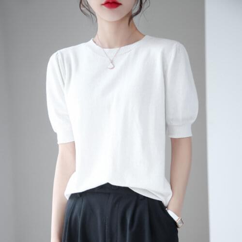 Женские трикотажные футболки LuanShangyuan China At AliExpress