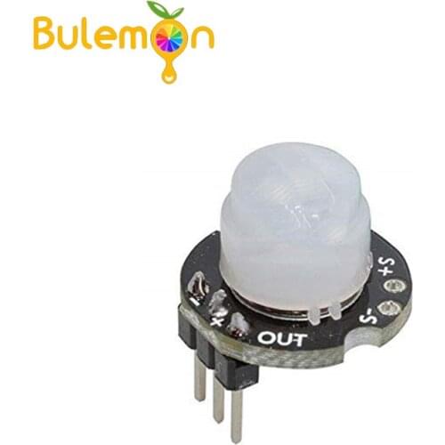 MH-SR602 MINI Motion Sensor Detector Module Pyroelectric Infrared PIR kit sensory switch Bracket for arduino Diy