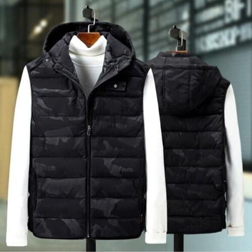 Plus Size 5XL 6XL 7XL 8XL 9XL New Autumn Winter Fashion Extra Large Warm Vest Camouflage Casual Print Loose Men Vest Waistcoat