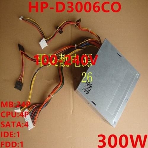 New PSU For HP DX7510 DX7518 dx7400 dx7408 DX2310 DX2318 300W Power Supply HP-D3006CO 510164-001 514232-001