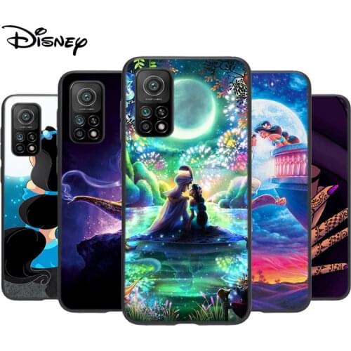 Silicone Cover Aladdin Jasmine Princess For Xiaomi Mi Note 11i 11 10i 10T 10 9 9T SE 8 Lite Pro Ultra Phone Case Shell