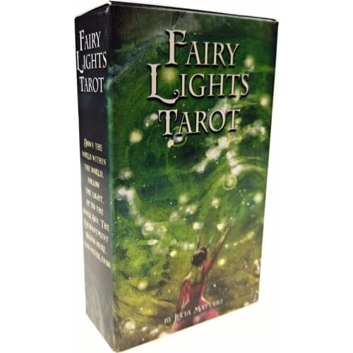 Fairy Lights Tarot Cards Full English Classic Board Games Cards Imaginative Oracle Divination Desk Game Tarot Cards With PDF