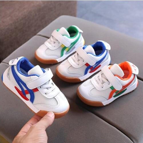 Top Children Mesh Shoes Boys Girls Fashion Sports Casual Shoes Kids Breathable Sneakers Baby Toddler Shoes