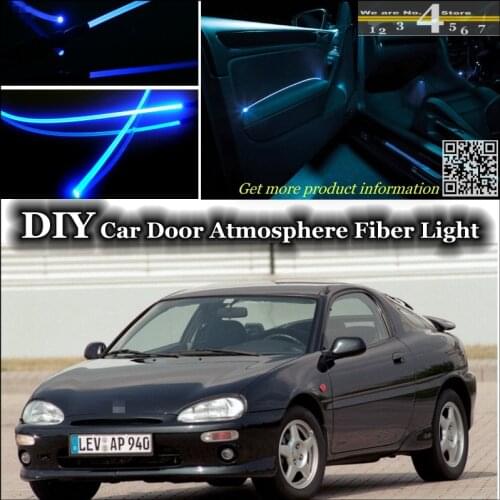 Interior Ambient Light Tuning Atmosphere Fiber Optic Band Lights For Mazda MX-3 MX 3 MX3 AZ3 AZ-3 Precidia Inside Door Panel