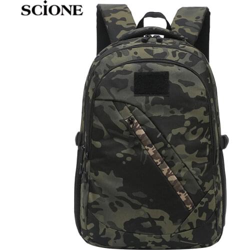 Waterproof Military Tactical Backpack Molle Army Assault Bags Outdoor Hiking Trekking Hunting Camping Camouflage Rucksack X243A