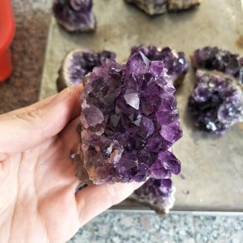 TOP QUALITY AMETHYST CLUSTER Uruguay PIECES HEALING CRYSTALS STONES Amethyst Crystal Cluster