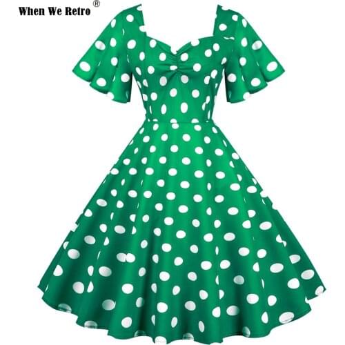 When We Retro Flared Summer Dresses