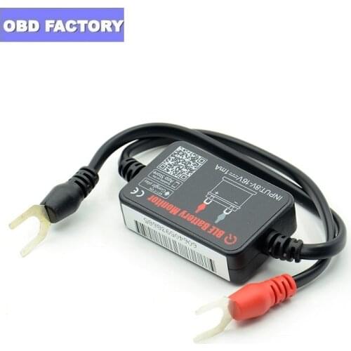 BM2 Battery Monitor Analyzer Tester Bluetooth 8-16V Electric Circuit Cranking Test for Android IOS Diagnostic Tool Automotive