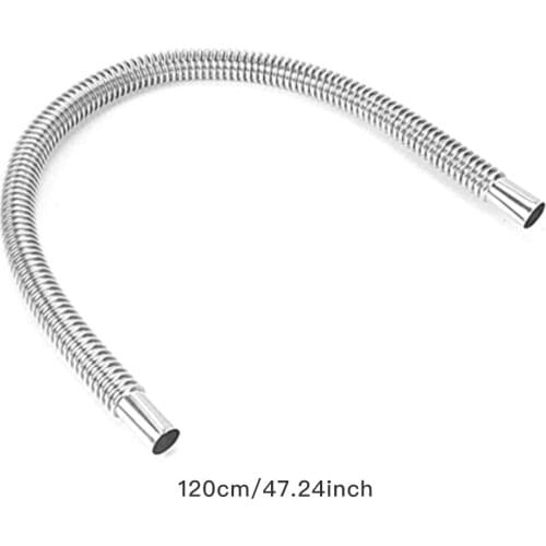 Car Heater Stainless Steel Exhaust Pipe Parking Heater Fuel Tank Exhaust Pipe Air Heater Tank For Car Air Diesels Heater