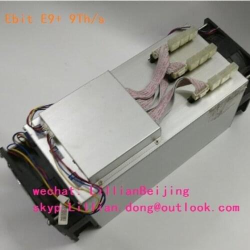Used Ebit E9.5 11.5T BTC Bitcoin miner Asic Miner E9.5 11.5Th/s without PSU power supply