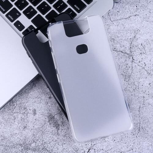 Phone case fundas back cover for ASUS ZenFone 6 ZS630KL 6Z smartphone cases soft TPU matte pudding gel silicone cover funda