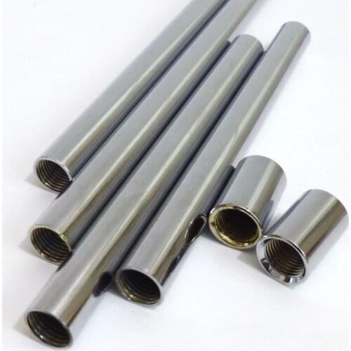 Electroplated Iron Pipe M10 Internal Teeth Hollow Straight Pipe Connecting Rod Floor Photoflood Lamp Accessory