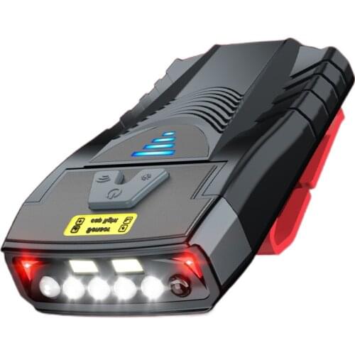Induction charging headlight glare night fishing dedicated super bright LED cap lamp head-mounted visor clip bait lamp waterproo