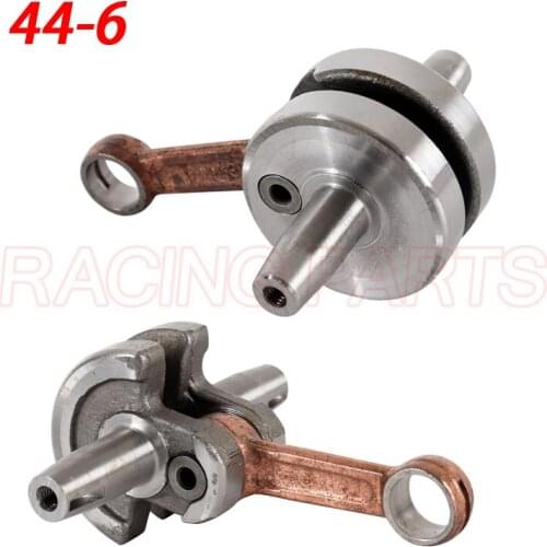Motorcycle engine Crankshafts For 49cc 2 stroke Heavy Performance Pull Circle Semicircular Crankshaft Crank Shaft Gas Mini Pocke