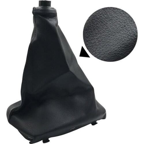 For Audi A6C5 1999-2005 Gear Lever Holster Gear Lever Dust Cover Leather Case