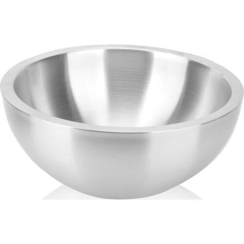 Kitchen Seasoning Appliance Double Layer 304 Stainless Steel Salad Bowl Storage Bowls Egg Beater Cooking Bowl Baking Accessory