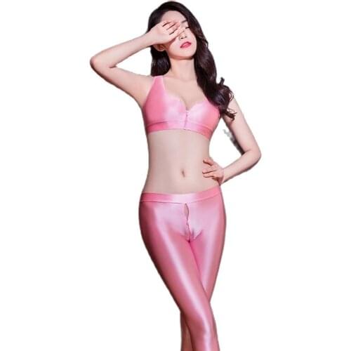 Sexy Short Vest High Elastic Transparent Night Clubwear Women Hollow Out Tops See through Sexy Vest Zipper Open Chest Thin Vest