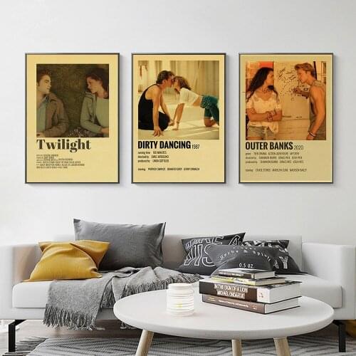 Vintage Love Movie Posters Classic Titanic Art Prints Anime Your Name Canvas Painting Wall Pictures For Livingroom Unique Decor